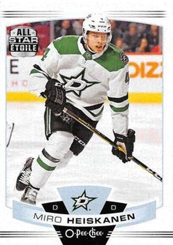 #248 Miro Heiskanen - Dallas Stars - 2019-20 O-Pee-Chee Hockey