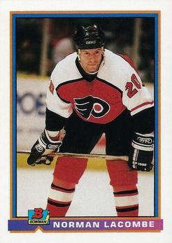 #248 Normand Lacombe - Philadelphia Flyers - 1991-92 Bowman Hockey