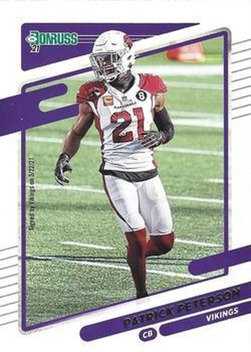 #248 Patrick Peterson - Minnesota Vikings - 2021 Donruss Football