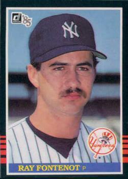 #248 Ray Fontenot - New York Yankees - 1985 Donruss Baseball