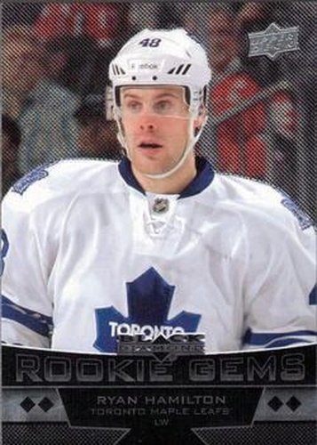 #248 Ryan Hamilton - Toronto Maple Leafs - 2012-13 Upper Deck Black Diamond Hockey