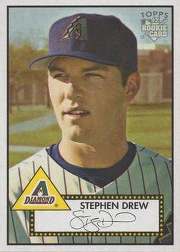 #248 Stephen Drew - Arizona Diamondbacks - 2006 Topps 1952 Edition Baseball