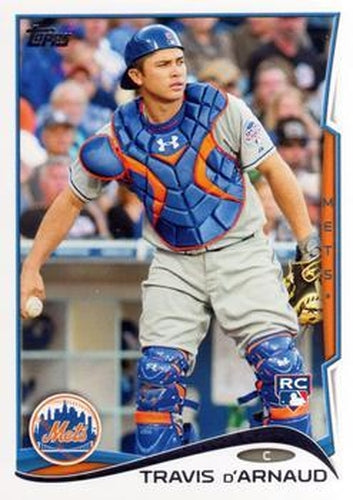 #248 Travis d'Arnaud - New York Mets - 2014 Topps Baseball