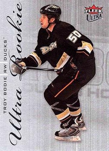 #248 Troy Bodie - Anaheim Ducks - 2009-10 Ultra Hockey