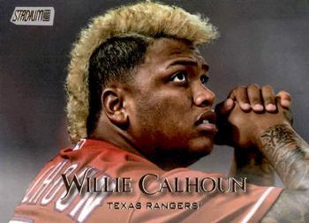 #248 Willie Calhoun - Texas Rangers - 2019 Stadium Club Baseball