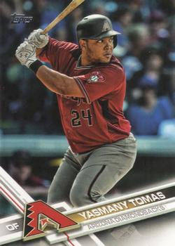 #248 Yasmany Tomas - Arizona Diamondbacks - 2017 Topps Baseball