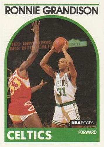 #248 Ronnie Grandison - Boston Celtics - 1989-90 Hoops Basketball