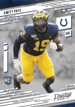 #248 Kwity Paye - Indianapolis Colts - 2021 Panini Prestige Football