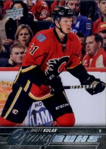 #248 Brett Kulak - Calgary Flames - 2015-16 Upper Deck Hockey