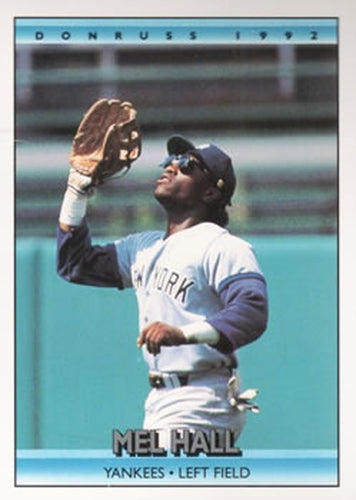 #248 Mel Hall - New York Yankees - 1992 Donruss Baseball
