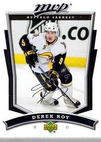 #248 Derek Roy - Buffalo Sabres - 2007-08 Upper Deck MVP Hockey