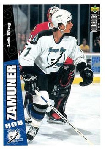 #248 Rob Zamuner - Tampa Bay Lightning - 1996-97 Collector's Choice Hockey