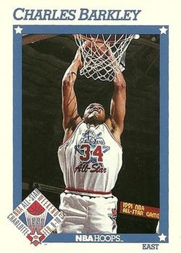 #248 Charles Barkley - Philadelphia 76ers - 1991-92 Hoops Basketball
