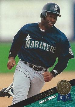 #248 Mike Felder - Seattle Mariners - 1993 Leaf Baseball