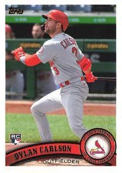#248 Dylan Carlson - St. Louis Cardinals - 2021 Topps Archives Baseball