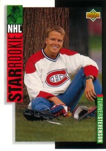 #248 Turner Stevenson - Montreal Canadiens - 1993-94 Upper Deck Hockey