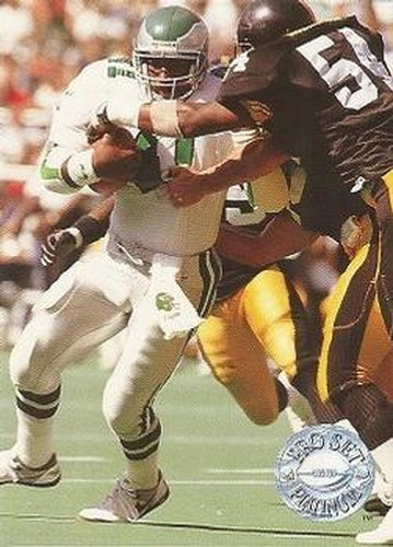 #248 Keith Byars - Philadelphia Eagles - 1991 Pro Set Platinum Football