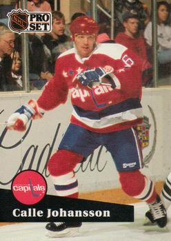 #248 Calle Johansson - 1991-92 Pro Set Hockey