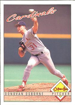 #248 Donovan Osborne - St. Louis Cardinals - 1993 O-Pee-Chee Baseball