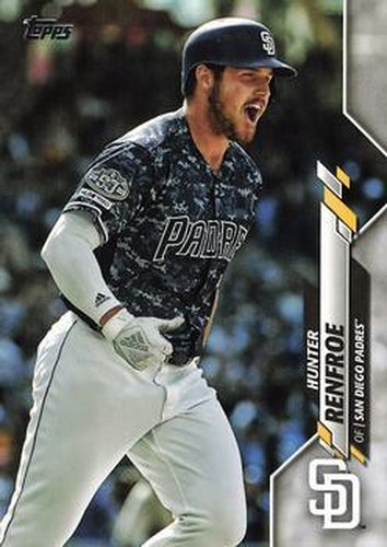#248 Hunter Renfroe - San Diego Padres - 2020 Topps Baseball