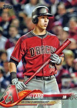 #248 Jake Lamb - Arizona Diamondbacks - 2018 Topps Baseball