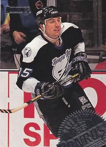 #249 Petr Klima - Tampa Bay Lightning - 1994-95 Donruss Hockey