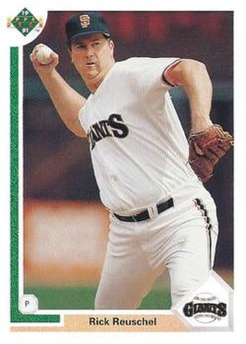 #249 Rick Reuschel - San Francisco Giants - 1991 Upper Deck Baseball
