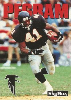 #249 Erric Pegram - Atlanta Falcons - 1992 SkyBox Impact Football