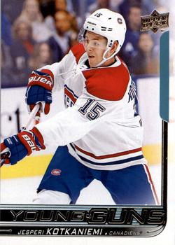 #249 Jesperi Kotkaniemi - Montreal Canadiens - 2018-19 Upper Deck Hockey