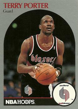 #249 Terry Porter - Portland Trail Blazers - 1990-91 Hoops Basketball