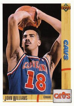 #249 John Williams - Cleveland Cavaliers - 1991-92 Upper Deck Basketball