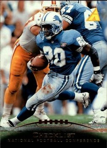 #249 Barry Sanders - Detroit Lions - 1995 Pinnacle Football