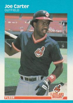 #249 Joe Carter - Cleveland Indians - 1987 Fleer Baseball