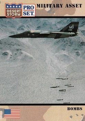 #249 Bombs - 1991 Pro Set Desert Storm