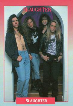 #249 Slaughter - 1991 Brockum Rock Cards