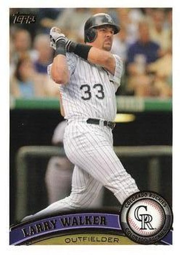 #249 Larry Walker - Colorado Rockies - 2021 Topps Archives Baseball