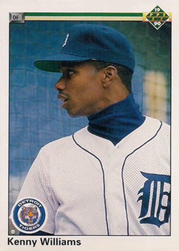 #249 Kenny Williams - Detroit Tigers - 1990 Upper Deck Baseball