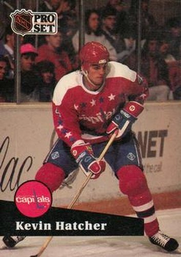 #249 Kevin Hatcher - 1991-92 Pro Set Hockey