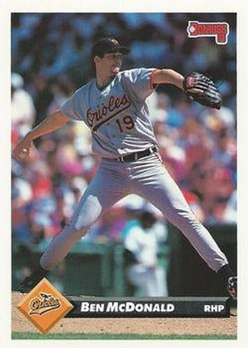 #249 Ben McDonald - Baltimore Orioles - 1993 Donruss Baseball