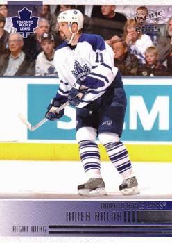 #249 Owen Nolan - Toronto Maple Leafs - 2004-05 Pacific Hockey