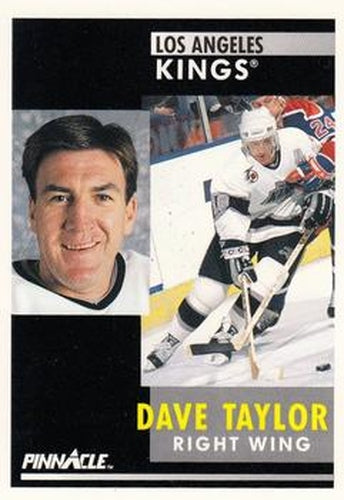 #249 Dave Taylor - Los Angeles Kings - 1991-92 Pinnacle Hockey