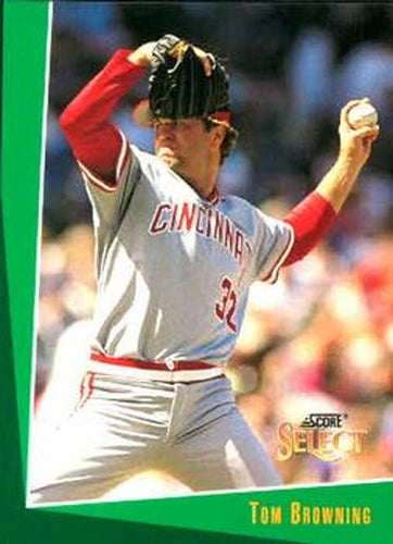 #249 Tom Browning - Cincinnati Reds - 1993 Select Baseball