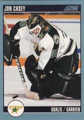 #249 Jon Casey - Minnesota North Stars - 1992-93 Score Canadian Hockey