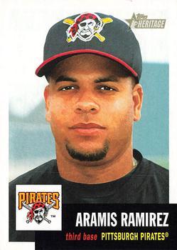 #249 Aramis Ramirez - Pittsburgh Pirates - 2002 Topps Heritage Baseball