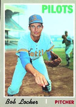 #249 Bob Locker - Seattle Pilots - 1970 Topps Baseball
