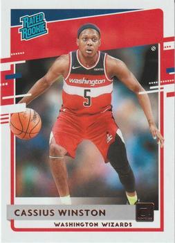 #249 Cassius Winston - Washington Wizards - 2020-21 Donruss Basketball