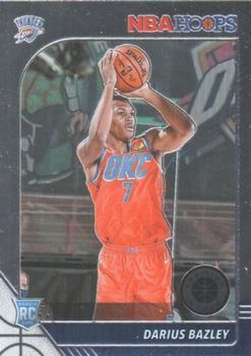 #249 Darius Bazley - Oklahoma City Thunder - 2019-20 Hoops Premium Stock Basketball