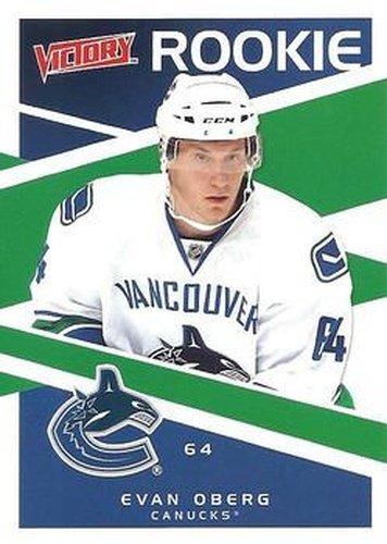 #249 Evan Oberg - Vancouver Canucks - 2010-11 Upper Deck Victory Hockey