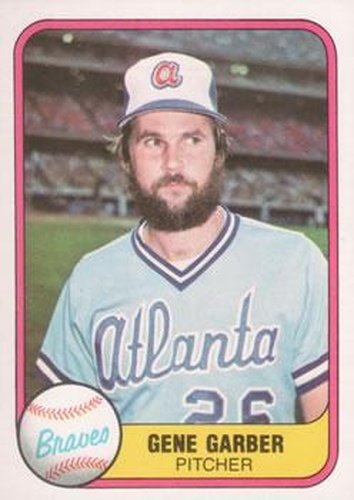 #249 Gene Garber - Atlanta Braves - 1981 Fleer Baseball