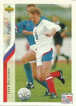 #249 Igor Kolyvanov - Russia - 1994 Upper Deck World Cup Contenders English/Spanish Soccer